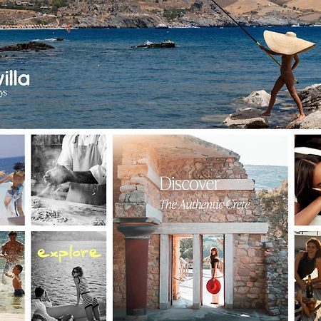Elmyra Villa, Heated Pool & Walking To Beach, By Thinkvilla Gerani Chanion Extérieur photo
